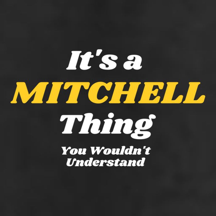 Its A Mitchell Thing You Wouldnt Understand Family Name Great Gift 7 Panel Mesh Trucker Snapback Hat