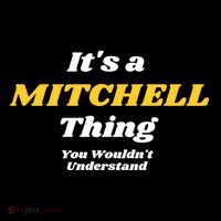 Its A Mitchell Thing You Wouldnt Understand Family Name Great Gift Drawstring Bag