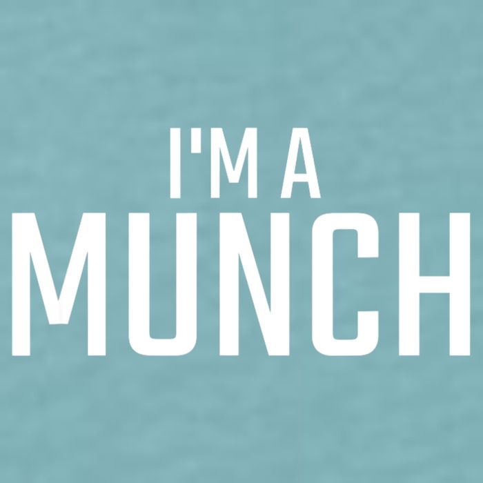 I'm A Munch Funny I'm A Munch Sueded Cloud Jersey T-Shirt