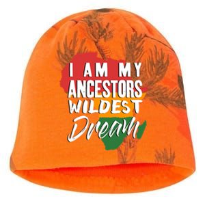 I Am My Ancestors Wildest Dream Black History Month Gift Kati - Camo Knit Beanie