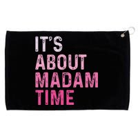 ItS About Madam Time Grommeted Golf Towel