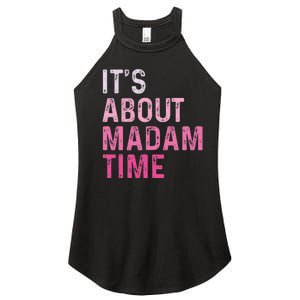 ItS About Madam Time Women’s Perfect Tri Rocker Tank