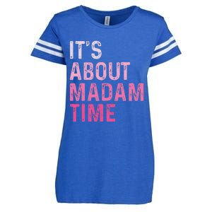 ItS About Madam Time Enza Ladies Jersey Football T-Shirt