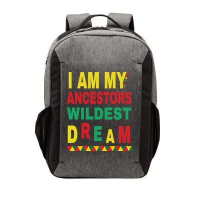 I Am My Ancestors Wildest Dream Black History Month February Vector Backpack
