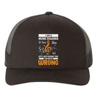 I'm A Music Teacher Music Note Notes Yupoong Adult 5-Panel Trucker Hat