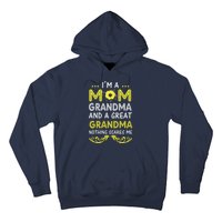 I'm A Mom Grandma Great Nothing Scares Me Mothers Day Gifts Hoodie