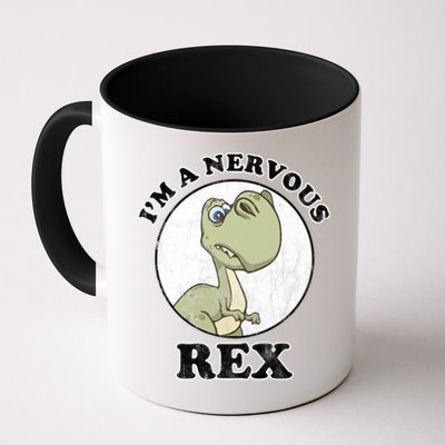 I'm A Nervous Rex Funny Dinosaur Mug