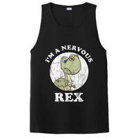 I'm A Nervous Rex Funny Dinosaur PosiCharge Competitor Tank