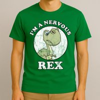 I'm A Nervous Rex Funny Dinosaur T-Shirt