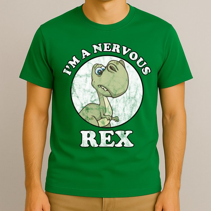 I'm A Nervous Rex Funny Dinosaur T-Shirt