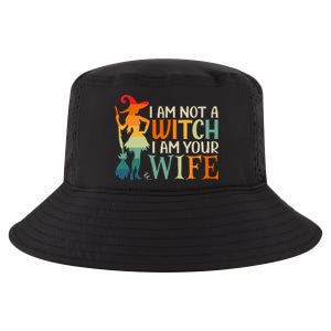 I Am Not Witch I Am Your Wife Halloween Costume Design Gift Cool Comfort Performance Bucket Hat