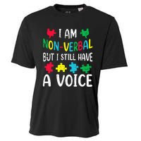 I Am Nonverbal Autism Awareness Neurodiversity Acceptance Cooling Performance Crew T-Shirt