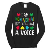 I Am Nonverbal Autism Awareness Neurodiversity Acceptance Long Sleeve Shirt