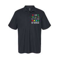 I Am Nonverbal Autism Awareness Neurodiversity Acceptance Softstyle Adult Sport Polo