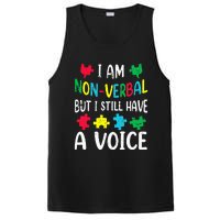 I Am Nonverbal Autism Awareness Neurodiversity Acceptance PosiCharge Competitor Tank