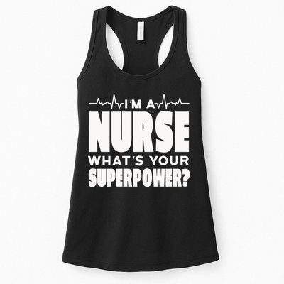 I'm A Nurse What's Your Superpower Womens Tank Top