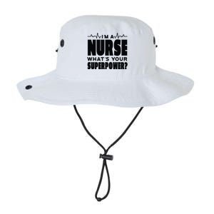 I'm A Nurse What's Your Superpower Legacy Cool Fit Booney Bucket Hat