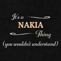 ItS A Nakia Thing You WouldnT Understand Name Gift Ladies PosiCharge Tri-Blend Wicking Tank