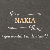 ItS A Nakia Thing You WouldnT Understand Name Gift Cotton Canvas Backpack