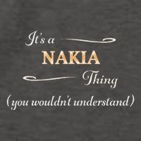 ItS A Nakia Thing You WouldnT Understand Name Gift Vector Backpack
