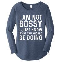 I Am Not Bossy I Just Know What You Should Be Doing Funny Women's Perfect Tri Tunic Long Sleeve Shirt