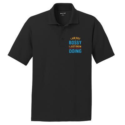 I Am Not Bossy I Just Know What You Should Be Doing Cute Gift PosiCharge RacerMesh Polo