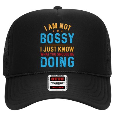 I Am Not Bossy I Just Know What You Should Be Doing Cute Gift Trucker Hat
