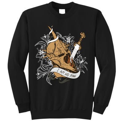 I Am No Man Eowyn Book Lover Gift Lotr Sweatshirt