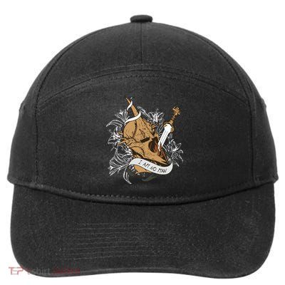 I Am No Man Eowyn Book Lover Gift Lotr 7-Panel Snapback Hat