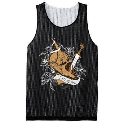 I Am No Man Eowyn Book Lover Gift Lotr Mesh Reversible Basketball Jersey Tank