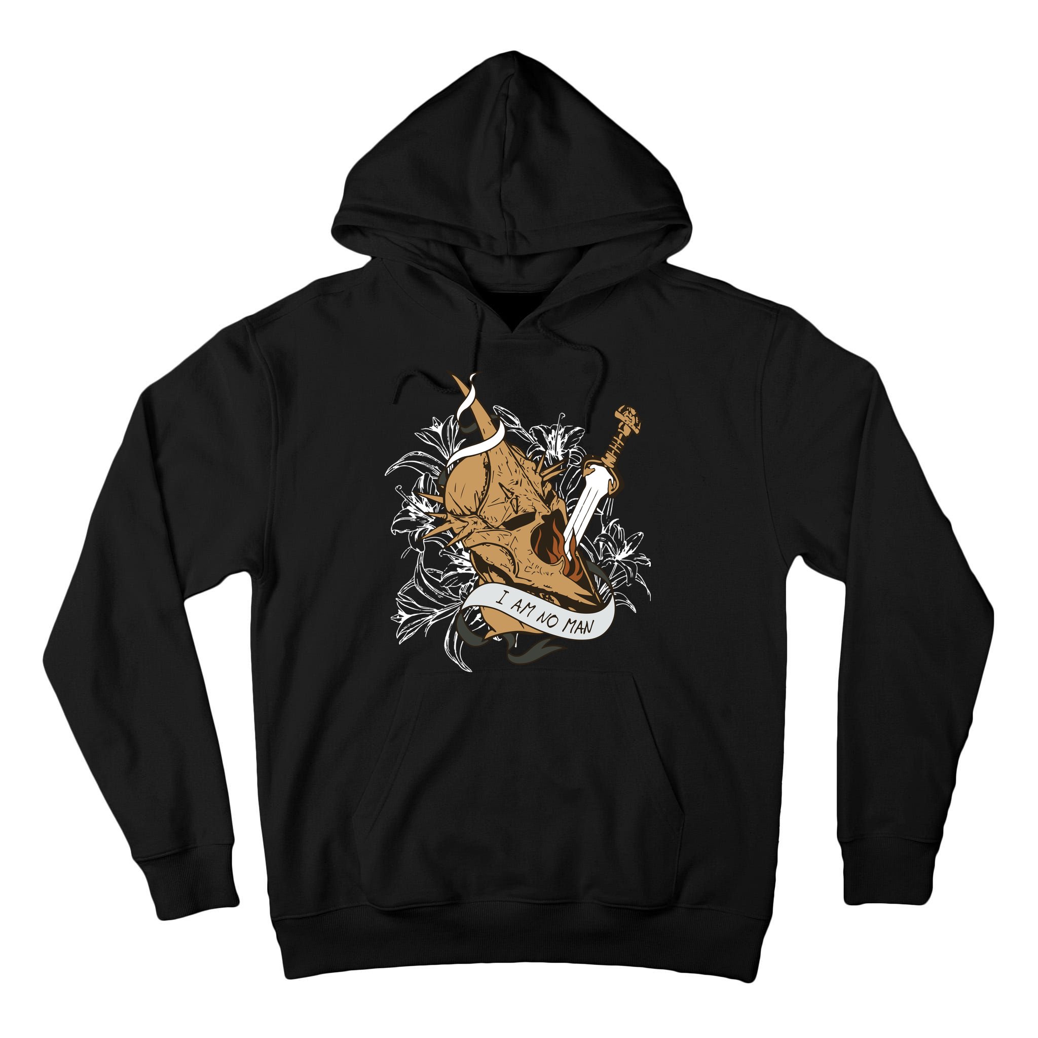 I Am No Man Eowyn Book Lover Gift Lotr Tall Hoodie