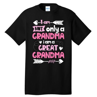 I Am Not Only A Grandma Family Women Great Grandma Tall T-Shirt