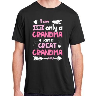 I Am Not Only A Grandma Family Women Great Grandma Adult ChromaSoft Performance T-Shirt