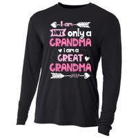 I Am Not Only A Grandma Family Women Great Grandma Cooling Performance Long Sleeve Crew