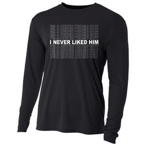 Im A Never Trump Guy I Never Liked Him 2024 Quote Design Cooling Performance Long Sleeve Crew