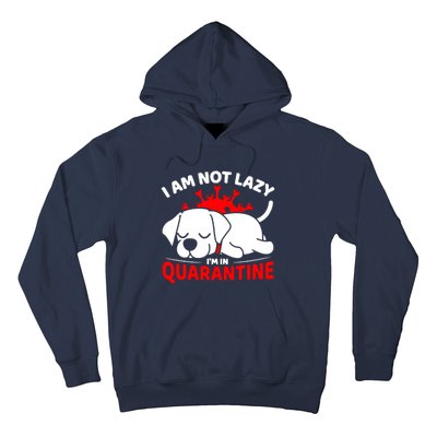 I Am Not Lazy Im In Quarantine Hoodie