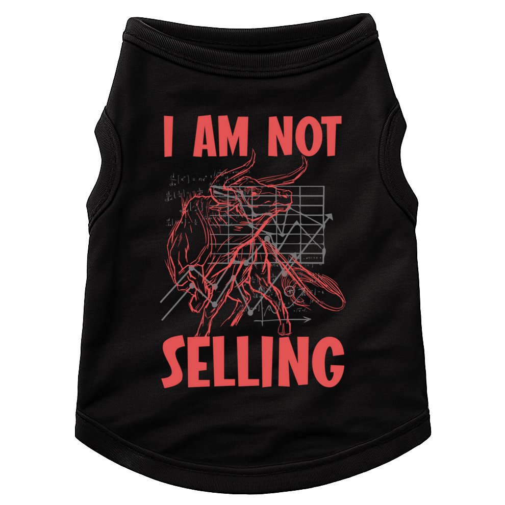 I Am Not Selling Gift Doggie Tank