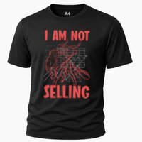 I Am Not Selling Gift Cooling Performance Crew T-Shirt