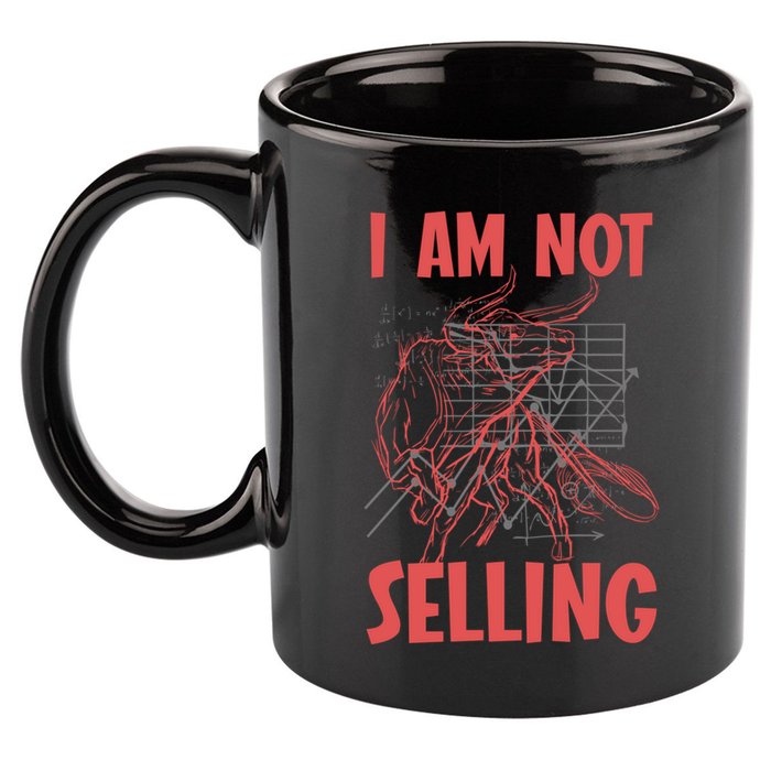 I Am Not Selling Gift 11oz C Handle Ceramic Mug