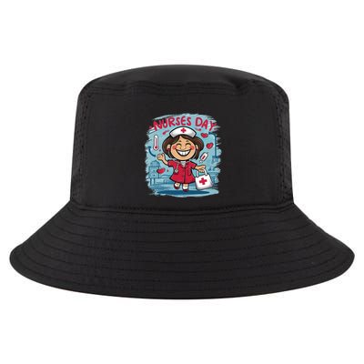 International And National Nurses Day Happy Nurses Day Gift Cool Comfort Performance Bucket Hat