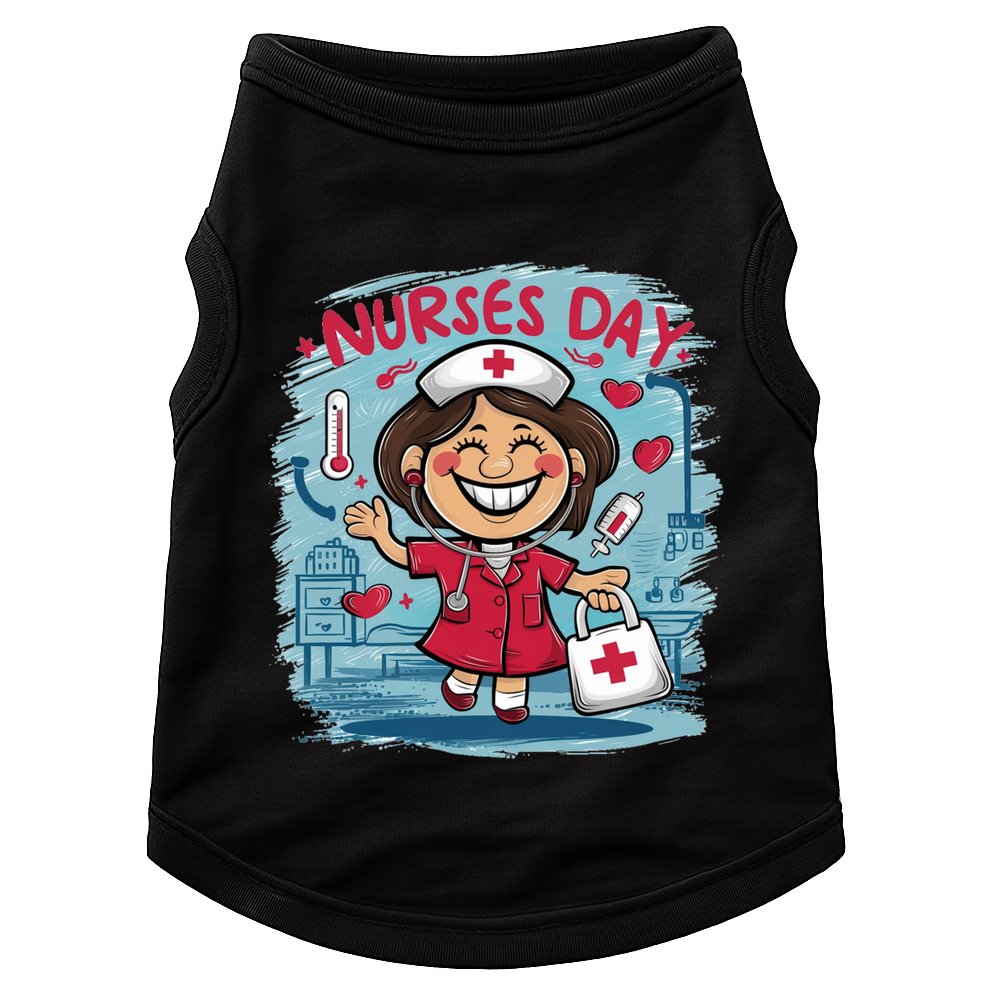 International And National Nurses Day Happy Nurses Day Gift Doggie Tank