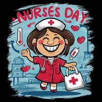 International And National Nurses Day Happy Nurses Day Gift Doggie Tank