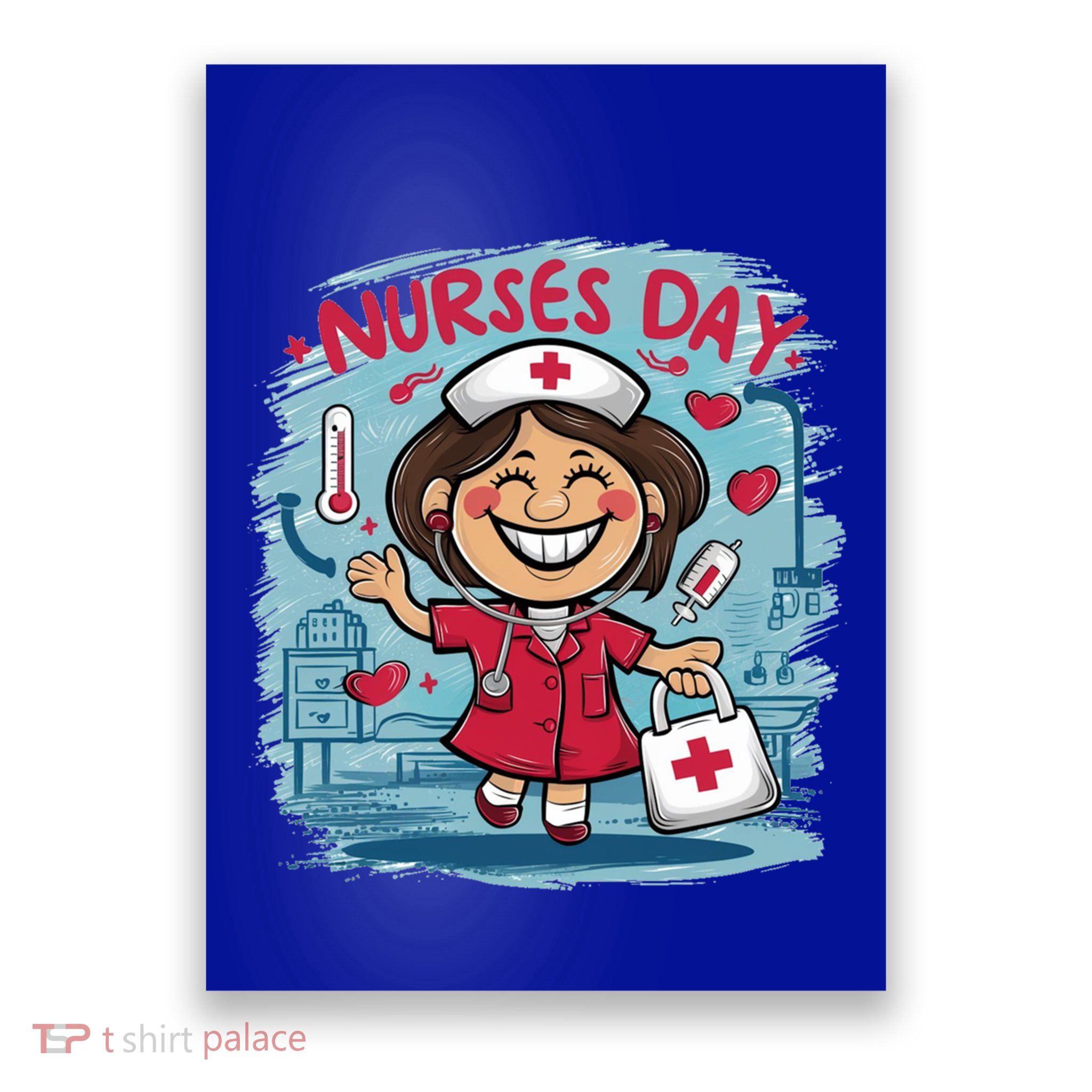 International And National Nurses Day Happy Nurses Day Gift Poster