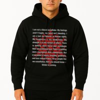 I Am Not A Liberal Snowflake Formidable Love Quote Hoodie