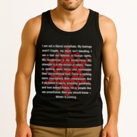 I Am Not A Liberal Snowflake Formidable Love Quote Tank Top