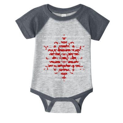 I Am Not A Liberal Snowflake Formidable Love Quote Infant Baby Jersey Bodysuit