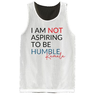 I Am Not Aspiring To Be Humble Mesh Reversible Basketball Jersey Tank