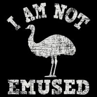 I Am Not Emused Safari Animal Lover Zookeeper Emu Lover Backpack