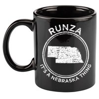 ItS A Nebraska Thing Runza 11oz C Handle Ceramic Mug