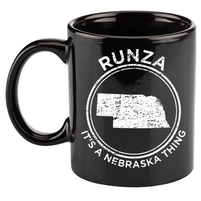 ItS A Nebraska Thing Runza 11oz C Handle Ceramic Mug